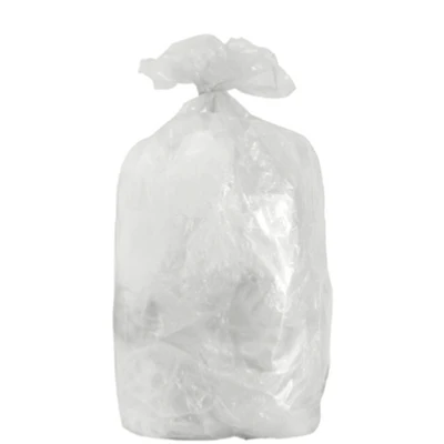 10 U. SACS POUBELLE 130 L 70µ 88x115 CM TRANSPARENT LDPE (10 UNITÉS) - REF. 159.38