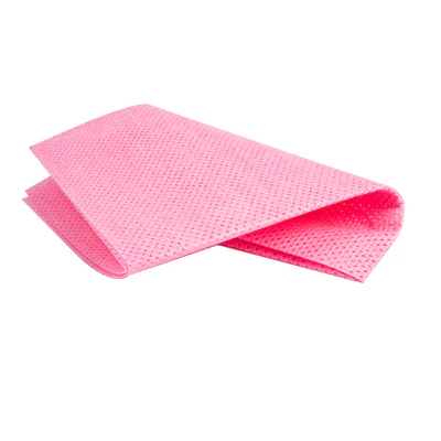 25 U. LAVETTES SUPER PERFOKLEEN 80 G/M2 36x42,5 CM ROUGE VISCOSE (1 UNITÉS) - REF. 212.38