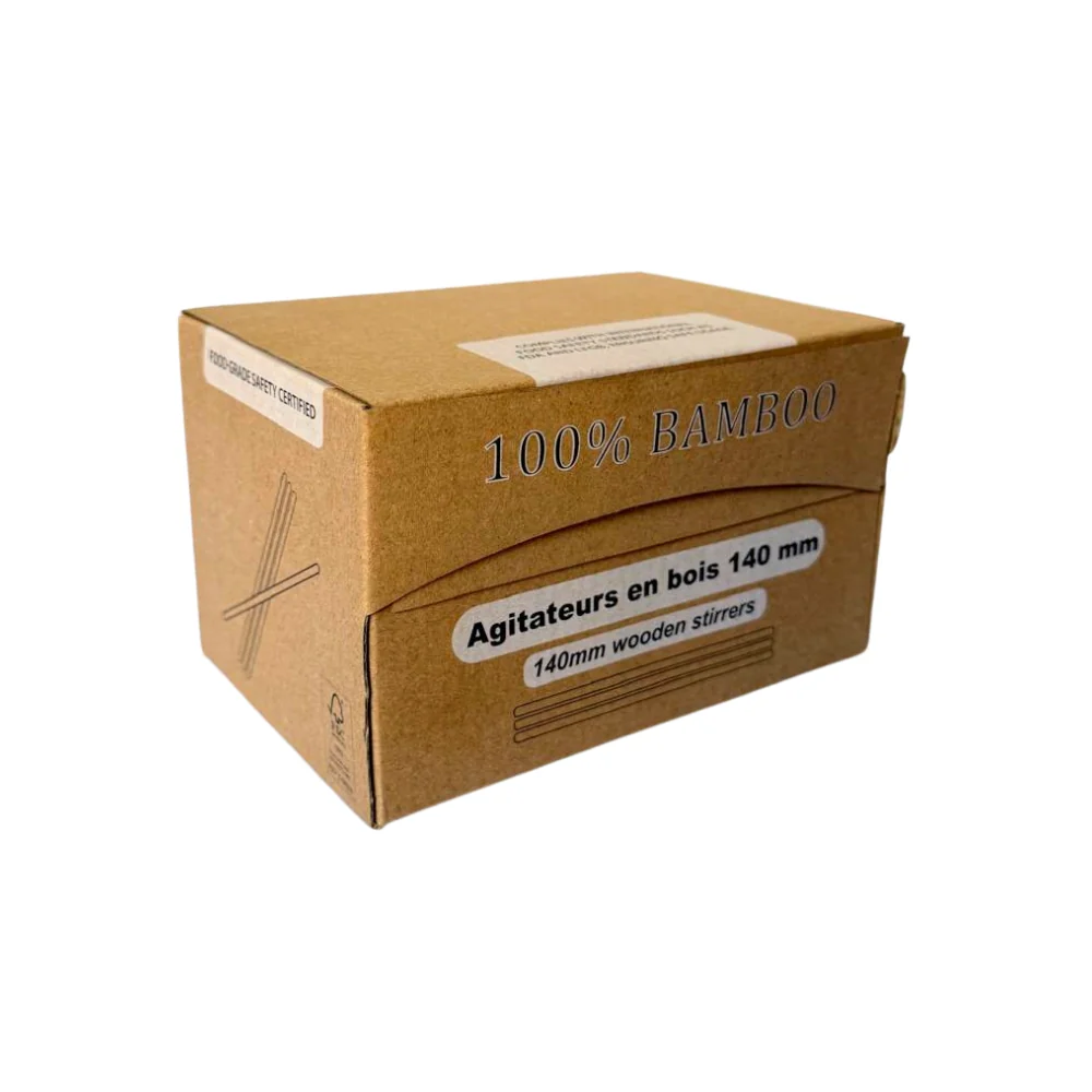 Agitateur en Bois en boîtes distributrices 140 mm - Image 3
