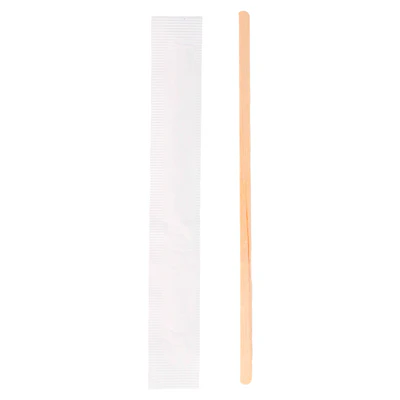 AGITATEURS CAFÉ EN SACHET INDIVIDUEL WOOD 0,6x14x0,1 CM NATUREL BOIS (500 UNITÉS) - REF. 170.48 - Image 3