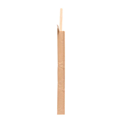 AGITATEURS CAFÉ EN SACHET KRAFT WOOD 0,6x14x0,1 CM NATUREL BOIS (500 UNITÉS) - REF. 250.36