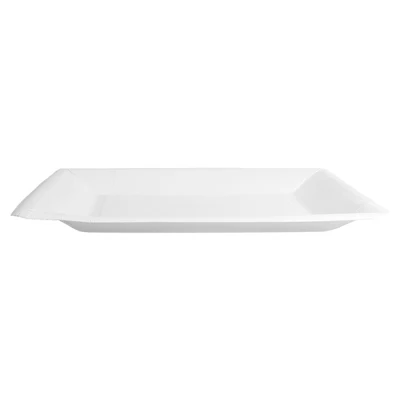 ASSIETTES CARRÉES 220 G/M2 18x18 CM BLANC CARTON (400 UNITÉS) - REF. 252.07 - Image 2