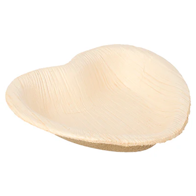 ASSIETTES "COEUR" ARECA 10x10x1,5 CM NATUREL ARECA (200 UNITÉS) - REF. 223.92 - Image 3