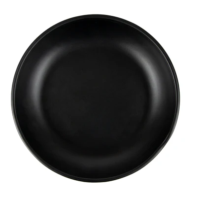 ASSIETTES CREUSES ASAMI WARE Ø 20,5x4 CM NOIR MÉLAMINE (6 UNITÉS) - REF. 262.17 - Image 3