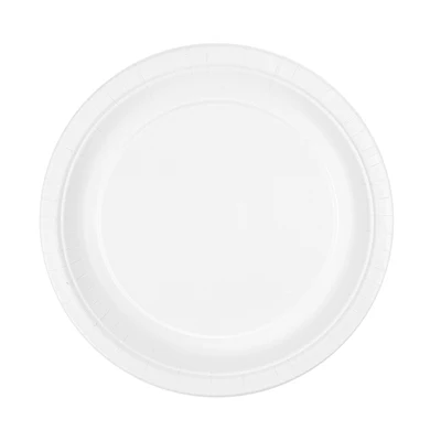 ASSIETTES RONDES 320 G/M2 Ø 23 CM BLANC CARTON (400 UNITÉS) - REF. 225.19 - Image 3