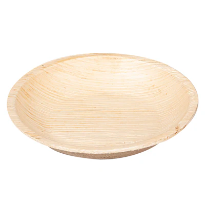 ASSIETTES RONDES ARECA Ø 12,5x1,5 CM NATUREL ARECA (200 UNITÉS) - REF. 224.59 - Image 3