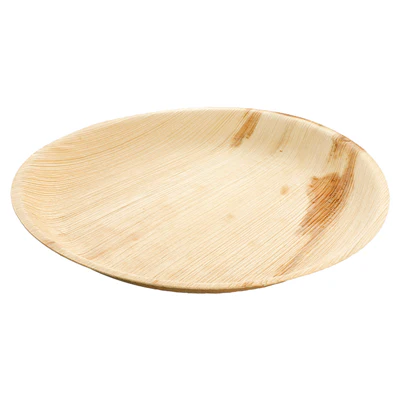 ASSIETTES RONDES ARECA Ø 23x2 CM NATUREL ARECA (100 UNITÉS) - REF. 188.68 - Image 3