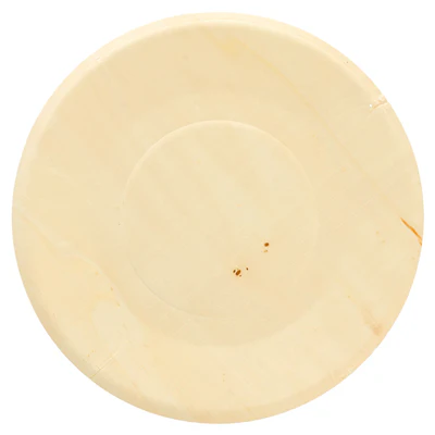 ASSIETTES RONDES WOOD Ø 21,5x1,5 CM NATUREL BOIS (50 UNITÉS) - REF. 170.34