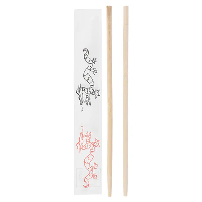 BAGUETTES CHINOISES EN SACHET BAMBOO 20 CM NATUREL BAMBOU (100 UNITÉS) - REF. 117.08 - Image 3