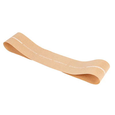 BANDE SANITAIRE DEGRADABLE "WC" 48 G/M2 62x6,5 CM NATUREL KRAFT (1000 UNITÉS) - REF. 257.40 - Image 3
