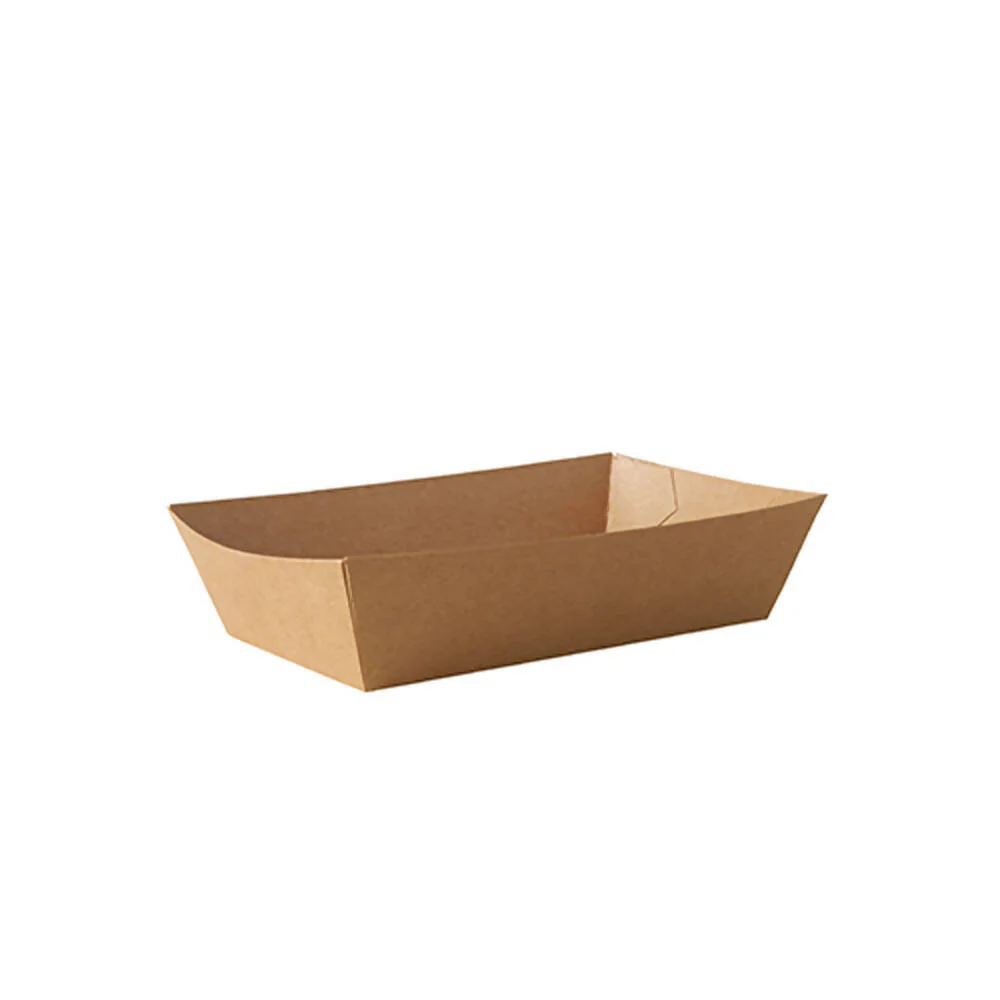 Barquette Snacking en Carton Kraft - 3 tailles - Image 3