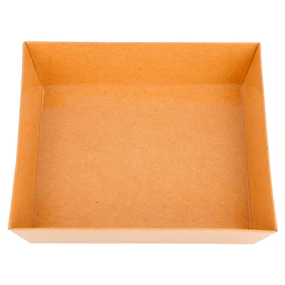 BARQUETTES 250 + 12,5 PE G/M2 14x13x3,5 CM NATUREL KRAFT (1000 UNITÉS) - REF. 224.87 - Image 2