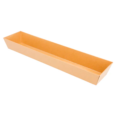 BARQUETTES 250 + 12,5 PE G/M2 30x6,5x3,5 CM NATUREL KRAFT (1000 UNITÉS) - REF. 224.91