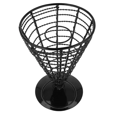 BASKET POUR 2 RÉCIPIENTS ARTINOX Ø 12,8x18 CM NOIR ACIER (1 UNITÉS) - REF. 161.38 - Image 3