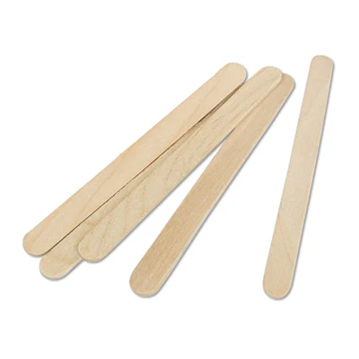 BÂTONNETS À GLACE 11,4x1x0,2 CM NATUREL BOIS (10000 UNITÉS) - REF. 221.91