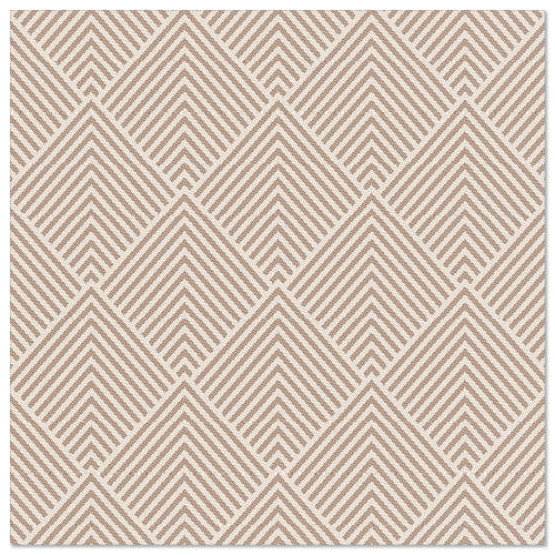 Serviettes "ROYAL Collection" pliage 40 cm x 40 cm marron "Elegance" (250 unités)