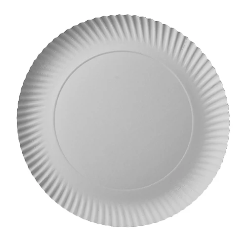 Assiettes. carton "pure" rond Ø 29 cm · 2 cm blanc (200 unités)