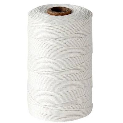 BOBINES DE FIL BOUCHERIE 200 G Ø 11 CM BLANC COTON (5 UNITÉS) - REF. 565.50