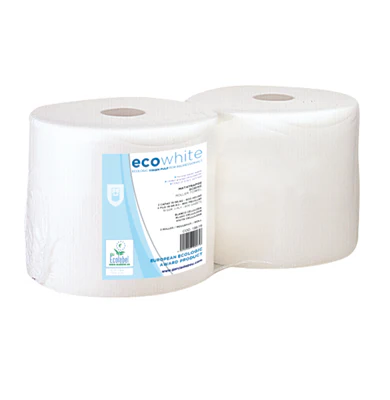 CHIFFONS 2 COUCHES 19 G/M2 Ø32x24 CM BLANC OUATE (2 UNITÉS) - REF. 156.23