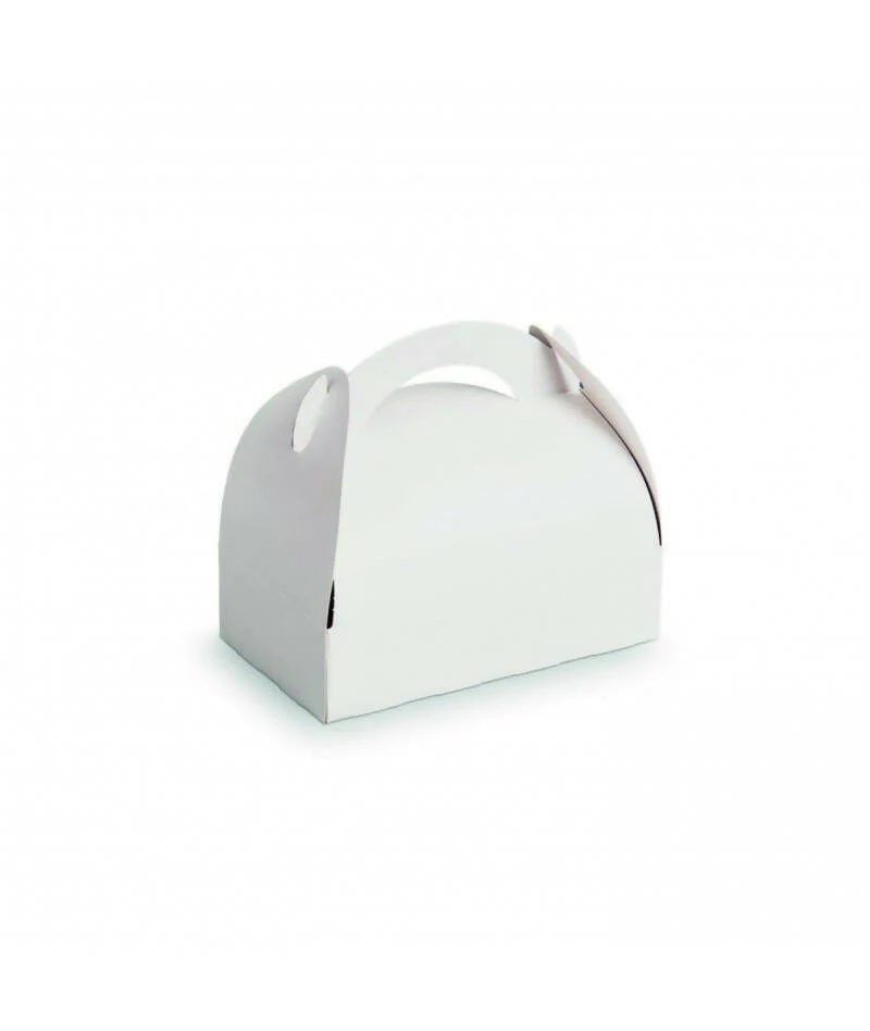 Boite Blanche à poignées recyclable - 4 tailles (50 UNITES)