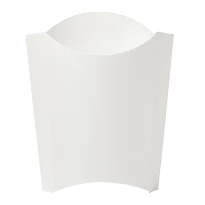 BOÎTES À FRITES JUMBO THEPACK 165 G 13,5x8,5x16 CM BLANC CARTON NANO-MICRO (1200 UNITÉS) - REF. 251.79 - Image 2