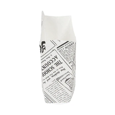 BOÎTES À FRITES STANDARD THEPACK 'TIMES' 135 G 13x8x13,5 CM BLANC CARTON NANO-MICRO (1200 UNITÉS) - REF. 234.37 - Image 3