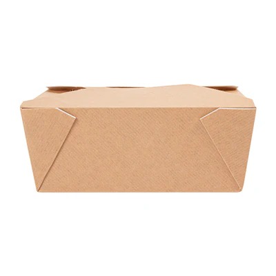 BOÎTES AMÉRICAINES MICRO-ONDABLES THEPACK 1350 ML 15,2x12,1x6,5 CM NATUREL CARTON NANO-MICRO + PP (300 UNITÉS) - REF. 234.57 - Image 2