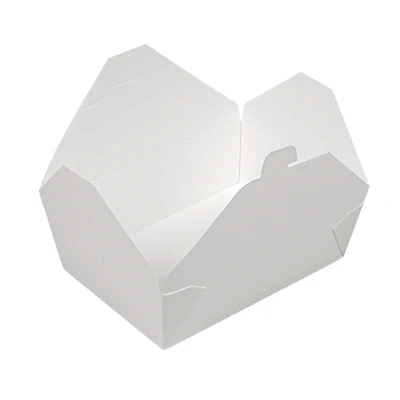 BOÎTES AMÉRICAINES THEPACK 1980 ML 19,6x14x6,2 CM BLANC CARTON NANO-MICRO + PP (200 UNITÉS) - REF. 234.62 - Image 3