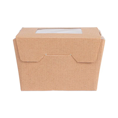 BOÎTES AVEC FENÊTRE THEPACK 300 ML 8x7,5x5,5 CM NATUREL CARTON NANO-MICRO + OPP (600 UNITÉS) - REF. 253.59 - Image 4