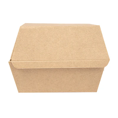 BOÎTES HAMBURGER THEPACK 220 G/M2 14,4x13,6x9,2 CM (L+) NATUREL CARTON NANO-MICRO (500 UNITÉS) - REF. 234.17 - Image 3