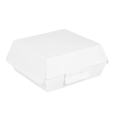 BOÎTES HAMBURGER THEPACK 14,2x13,7x6,1 CM (L) BLANC CARTON NANO-MICRO (500 UNITÉS) - REF. 234.14