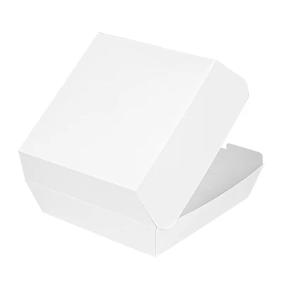 BOÎTES HAMBURGER THEPACK 14,2x13,7x6,1 CM (L) BLANC CARTON NANO-MICRO (500 UNITÉS) - REF. 234.14 - Image 3