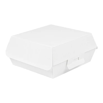 BOÎTES HAMBURGER THEPACK 17,6x16,8x7,8 CM (XL WIDER) BLANC CARTON NANO-MICRO (300 UNITÉS) - REF. 234.22