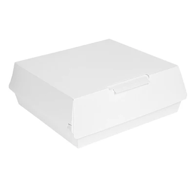 BOÎTES "LARGE LUNCH BOX" THEPACK 23,5x24x8,7 CM BLANC CARTON NANO-MICRO (150 UNITÉS) - REF. 234.35