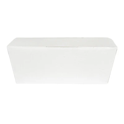 BOÎTES "LUNCH BOX" COUVERCLES THEPACK 500 ML (16 oz) 14x9,7x5 CM BLANC CARTON NANO-MICRO (480 UNITÉS) - REF. 235.13 - Image 2