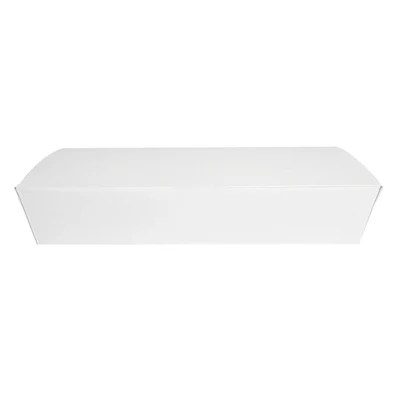 BOÎTES "LUNCH BOX" COUVERCLES THEPACK 1700 ML (54 oz) 27,5x16,5x5 CM BLANC CARTON NANO-MICRO (240 UNITÉS) - REF. 235.22 - Image 2
