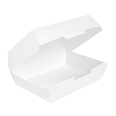 BOÎTES "LUNCH BOX B" THEPACK 22,5x17x8,5 CM BLANC CARTON NANO-MICRO (300 UNITÉS) - REF. 234.32 - Image 2