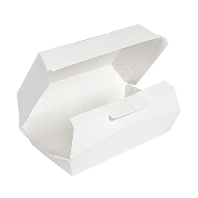 BOÎTES "LUNCH BOX" THEPACK 22x13x7,5 CM BLANC CARTON NANO-MICRO (300 UNITÉS) - REF. 235.07 - Image 2