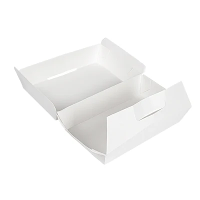 BOÎTES "LUNCH BOX" THEPACK 22x13x7,5 CM BLANC CARTON NANO-MICRO (300 UNITÉS) - REF. 235.07 - Image 5
