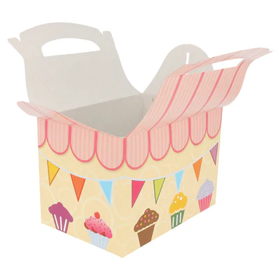 BOÎTES MENU ENFANT 'PARTY' 320 G/M2 15,50x10,50x17,50 CM QUADRICHROMIE CARTON (300 UNITÉS) - REF. 210.54 - Image 2