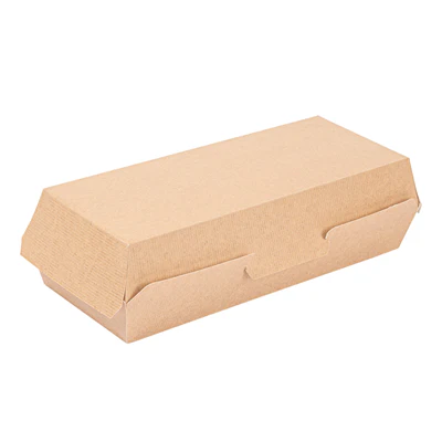 BOÎTES "PANINI" THEPACK 26,5x12,2x7 CM NATUREL CARTON NANO-MICRO (300 UNITÉS) - REF. 234.28