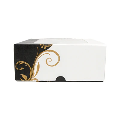 BOÎTES PATISSERIES AVEC FENÊTRE THEPACK 'CLASSIC' 18x18x7,5 CM BLANC CARTON NANO-MICRO (200 UNITÉS) - REF. 204.69 - Image 3