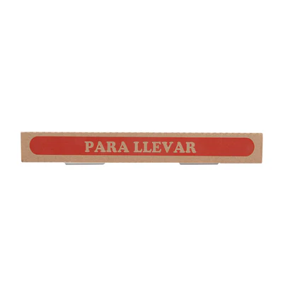 BOÎTES PIZZA 24x24x3 CM NATUREL CARTON MICROCANAL (100 UNITÉS) - REF. 262.41 - Image 2