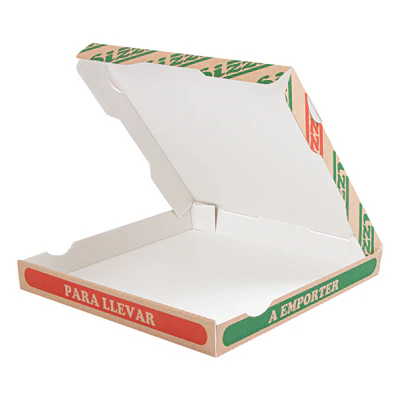 BOÎTES PIZZA 24x24x3 CM NATUREL CARTON MICROCANAL (100 UNITÉS) - REF. 262.41 - Image 6