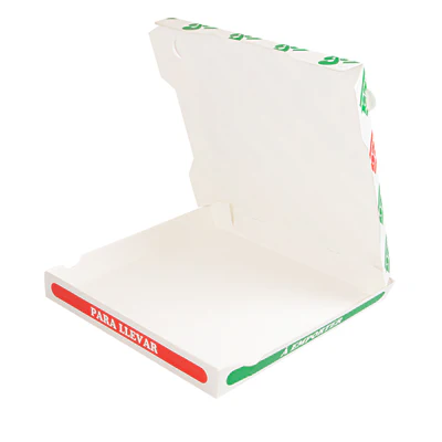 BOÎTES PIZZA 32x32x3,8 CM BLANC CARTON MICROCANAL (100 UNITÉS) - REF. 235.36 - Image 6