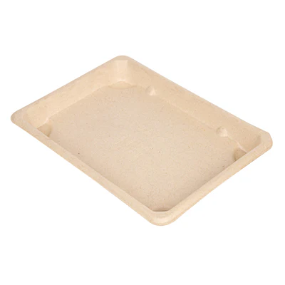 BOÎTES SUSHI BIONIC 18,5x13x1,5 CM NATUREL BAGASSE (800 UNITÉS) - REF. 212.95