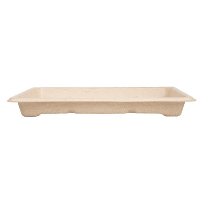 BOÎTES SUSHI BIONIC 18,5x13x1,5 CM NATUREL BAGASSE (800 UNITÉS) - REF. 212.95 - Image 3