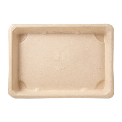 BOÎTES SUSHI BIONIC 18,5x13x1,5 CM NATUREL BAGASSE (800 UNITÉS) - REF. 212.95 - Image 4