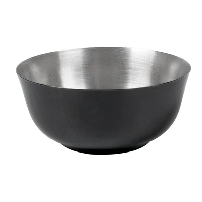BOL ARTINOX 284 ML Ø 10,5x4,8 CM NOIR INOX (6 UNITÉS) - REF. 260.95