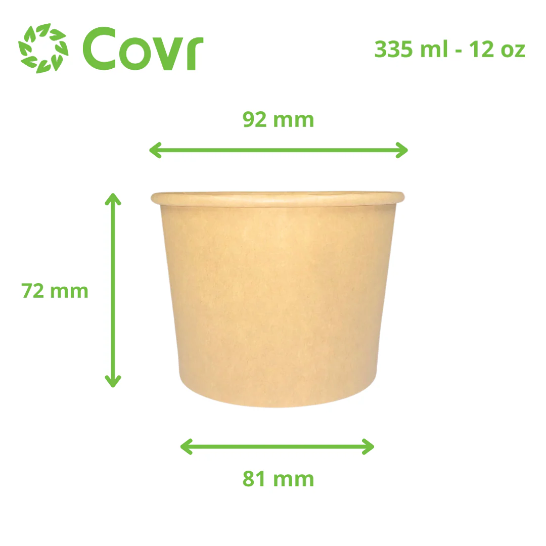 Bol soupe 335 ml - 12 oz - Image 2